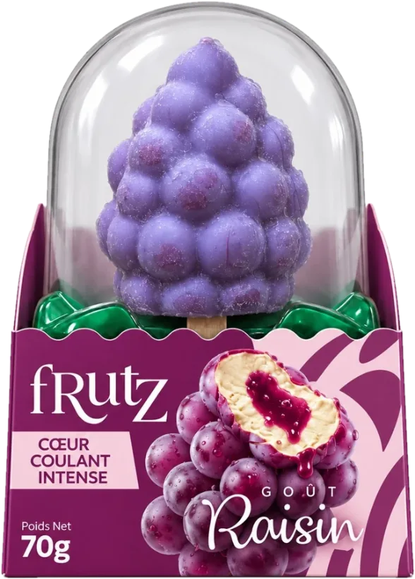 Frutz cœur coulant raisin